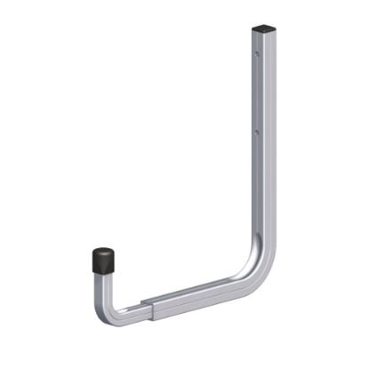 Immagine di GANCIO PORTAVASO DA PARETE ALLUMINIO 190x255 MM PORTATA MAX 20 KG