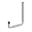 Immagine di GANCIO PORTAVASO DA PARETE ALLUMINIO 190x255 MM PORTATA MAX 20 KG