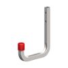 Immagine di GANCIO PER PARETI ACCIAIO ZINCATO 150x210 MM PORTATA MAX KG 50 COMBINABILE CON PROFILO COAXIS