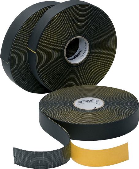 Immagine di NASTRO ARMAFLEX ADESIVO SPESSORE 3 MM ALTO 5 CM LUNGO 15 MT