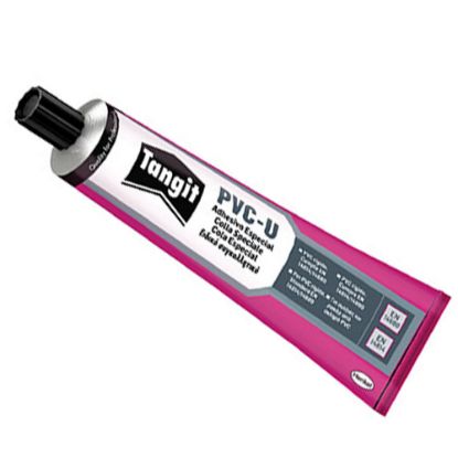 Immagine di COLLA ADESIVO A PRESA RAPIDA PER TUBI IN PVC TUBETTO 125 GR TANGIT