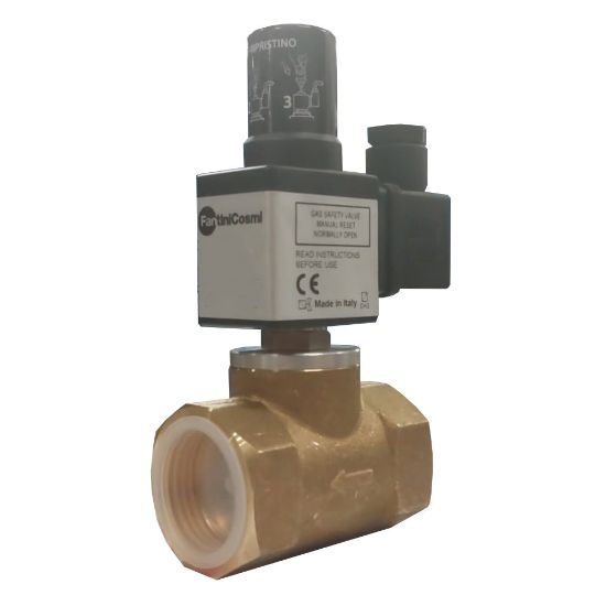 Immagine di ELETTROVALVOLA GAS Ø 1" NC OTTONE RIARMO MANUALE FANTINI COSMI