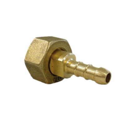 Immagine di RACCORDO PORTAGOMMA GPL CON DADO Ø 1/2"F.SX