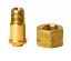Immagine di RACCORDO Ø 1/4"M CON DADO Ø 1/2"F.SX