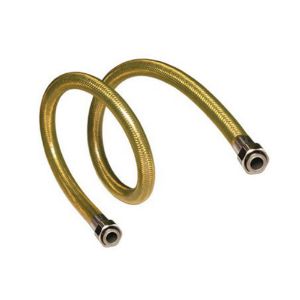 Immagine di FLESSIBILE A NORMA PER GAS Ø 1/2" FF L.750 MM