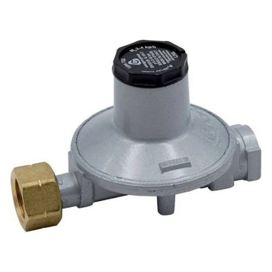 Immagine di REGOLATORE BASSA PRESSIONE 3 KG E.CH25 DADO SX USCITA 3/8"F