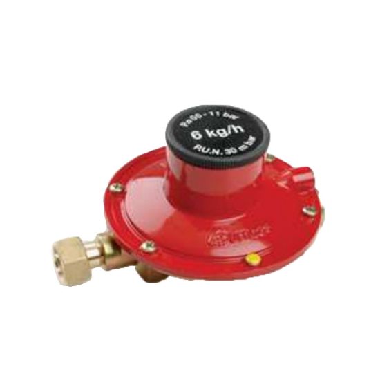Immagine di REGOLATORE BASSA PRESSIONE 6 KG E.CH25 DADO SX USCITA 1/2"F
