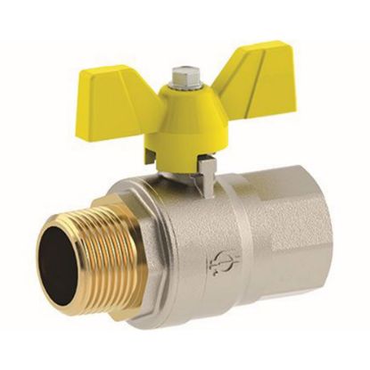 Immagine di VALVOLA A SFERA Ø 3/4" MF GAS FARFALLA