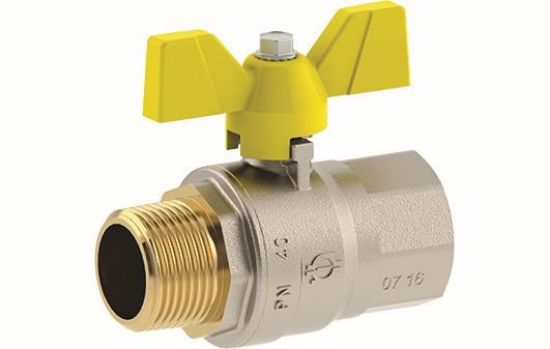 Immagine di VALVOLA A SFERA Ø 1/2" MF GAS FARFALLA