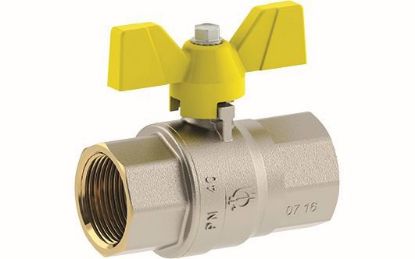 Immagine di VALVOLA A SFERA Ø 1/2" FF GAS FARFALLA