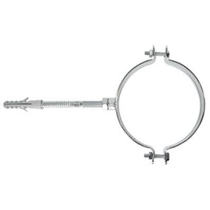 Immagine di COLLARE IN ACCIAIO ZINCATO Ø 125 MM CONFEZIONE DA 2 PZ