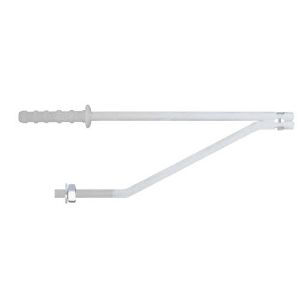 Immagine di MENSOLA PER LAVABO 340 MM BIANCA CONFEZIONE 2 PZ RACCORDERIE METALLICHE