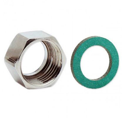 Immagine di DADO PER TUBO FLESSIBILE CARTELLABILE CSST AQUARIUS Ø 1/2" DN12