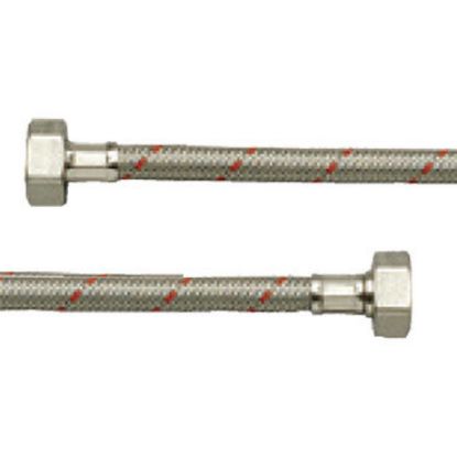 Immagine di FLESSIBILE CARICO INOX Ø 3/4" FF MT .2