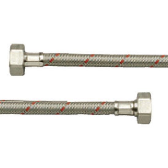 Immagine di FLESSIBILE CARICO INOX Ø 3/4" FF MT .2