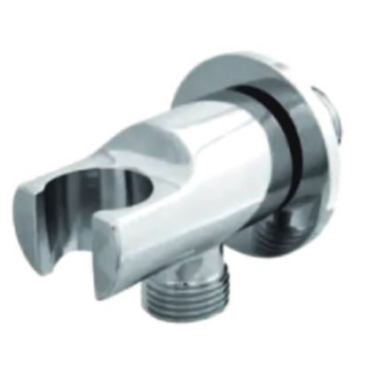 Immagine di PRESA ACQUA TONDA CON SUPPORTO DOCCETTA CROMO