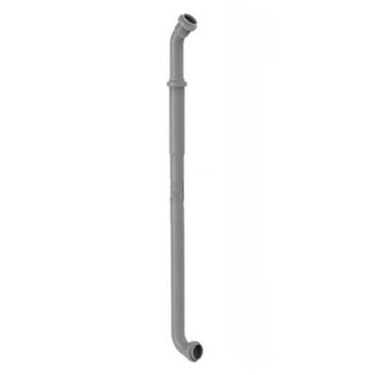 Immagine di TUBO DI CACCIATA 2 PEZZI PP Ø 32 MM A 45°