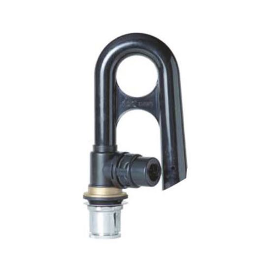 Immagine di CURVA ITS PER CASSETTA ALTA CON PULSANTE PIU TUBO E BORCHIA ITS TODINI