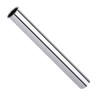 Immagine di CANOTTO CON BATTENTE CROMO Ø 30 MM L.300 MM