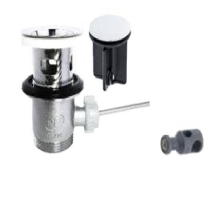 Immagine di PILETTA PER LAVABO E BIDET CON SALTARELLO Ø 1"1/4 CROMATA