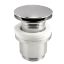 Immagine di PILETTA PER LAVABO E BIDET PUSH-UP SENZA TROPPO PIENO Ø 1"1/4 CROMATA