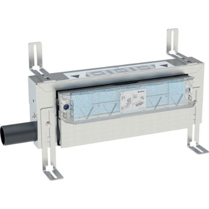 Immagine di KIT SIFONE A PARETE COMBIFIX ALTEZZA MINIMA FILO PAVIMENTO 90 MM SCARICO Ø 50 MM GEBERIT