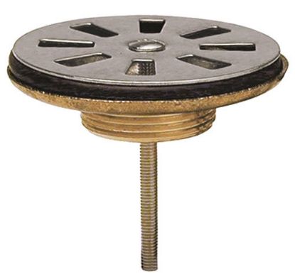 Immagine di PILETTA DOCCIA OTTONE CROMATA FORO Ø 65 MM SCARICO 1"1/4 GHIDINI