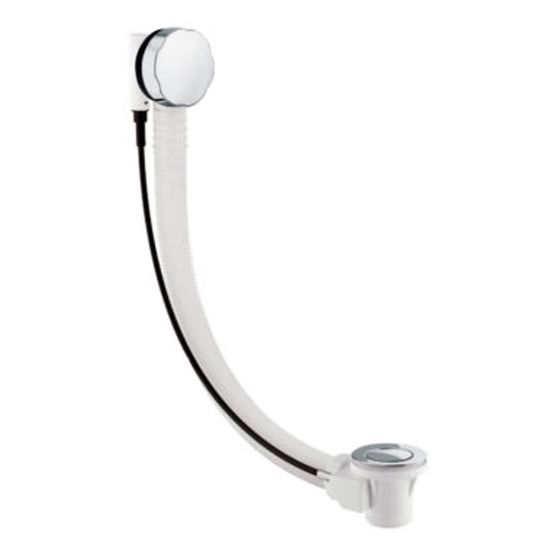 Immagine di COLONNA VASCA PVC-CROMATA Ø 1 1/2" CGS