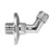 Immagine di SQUADRETTA CROMO 70° Ø 1/2" M x 10 MM CONFEZIONE DA 2 PZ