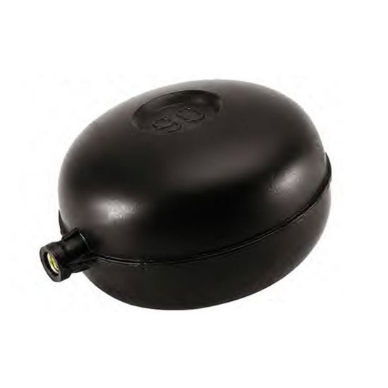 Immagine di SFERA PLASTICA Ø 90 MM TIPO CATIS CON NOTTOLINO IN OTTONE