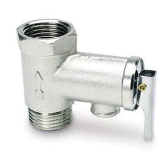 Immagine di VALVOLA SICUREZZA PER SCALDABAGNO Ø 1/2" NORMALE