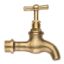Immagine di RUBINETTO OTTONE Ø 1/2" PER FONTANA