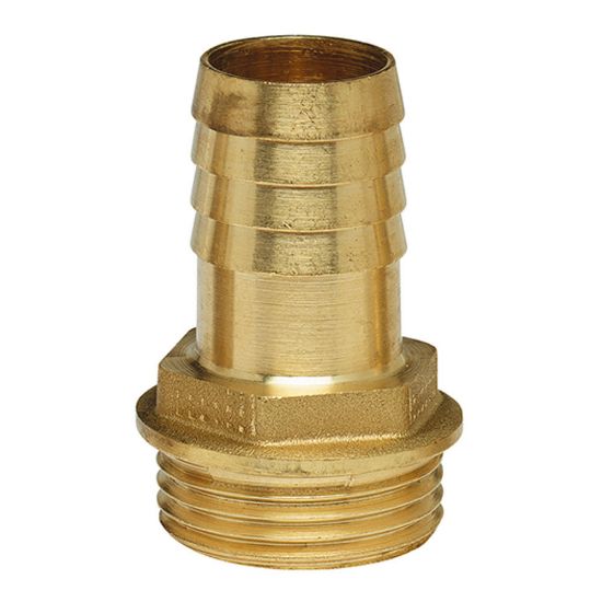 Immagine di RACCORDO DRITTO PORTAGOMMA OTTONE Ø 32 MM . x 1" MASCHIO