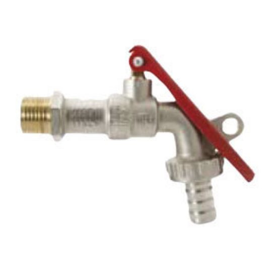 Immagine di RUBINETTO PORTAGOMMA Ø 1/2" LUCCHETTABILE