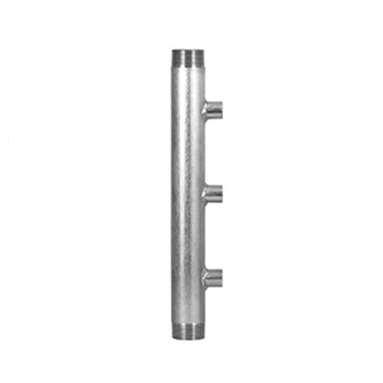 Immagine di COLLETTORE ACCIAIO INOX Ø 1 1/2" MF 3 ATTACCHI 1/2"