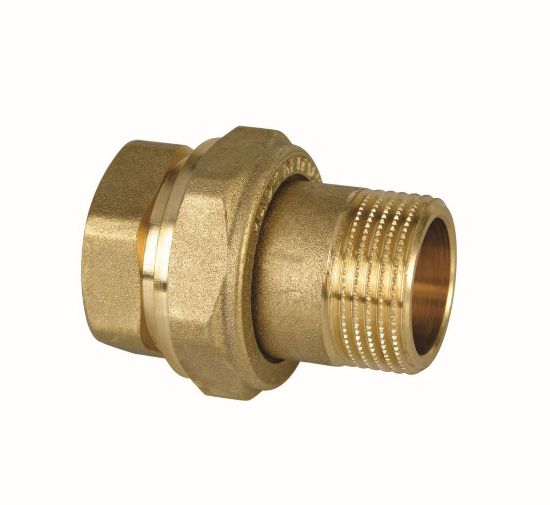 Immagine di RACCORDO 3 PEZZI Ø 3/4" DRITTO MASCHIO/FEMMINA OTTONE