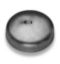 Immagine di FONDELLO BOMBATO NERO Ø 2" (60,3 MM )