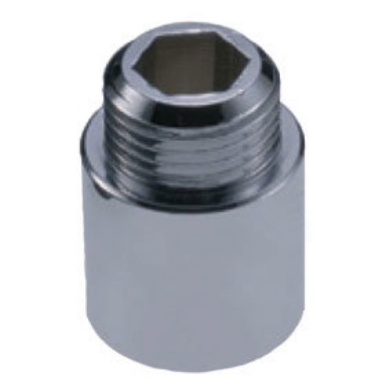 Immagine di PROLUNGA CROMATA MASCHIO/FEMMINA Ø 1/2" LUNGHEZZA 30 MM