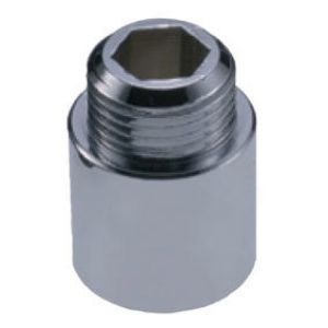 Immagine di PROLUNGA CROMATA MASCHIO/FEMMINA Ø 1/2" LUNGHEZZA 15 MM