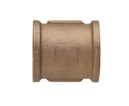 Immagine di MANICOTTO FEMMINA/FEMMINA IN OTTONE Ø 1/2"