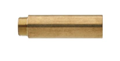 Immagine di MANICOTTO PROLUNGA FILETTATA MASCHIO/FEMMINA IN OTTONE Ø 1/2" LUNGHEZZA 10 MM