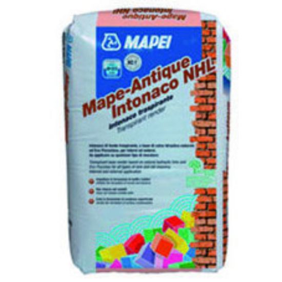 Immagine di MAPE-ANTIQUE INTONACO DI FONDO NHL TRASPIRANTE SACCO DA 25 KG MAPEI