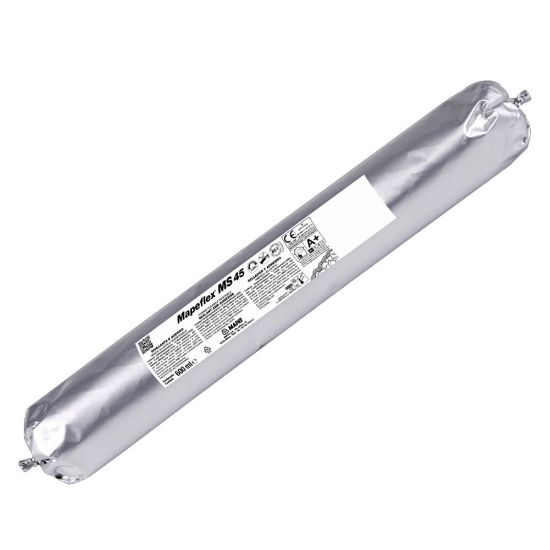 Immagine di MAPEFLEX MS45 113 GRIGIO SIGILLANTE ADESIVO VERNICIABILE 600 ML / PZ MAPEI