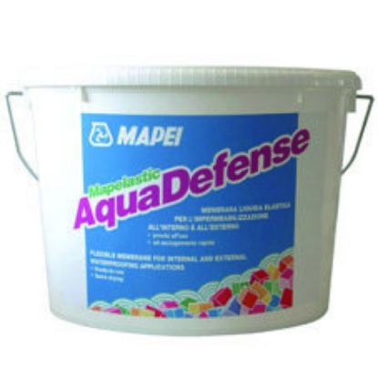 Immagine di MAPELASTIC AQUADEFENSE MEMBRANA LIQUIDA IMPERMEABILIZZANTE RAPIDO ASCIUGAMENTO PER INTERNI ED ESTERNI FUSTO DA 15 KG MAPEI