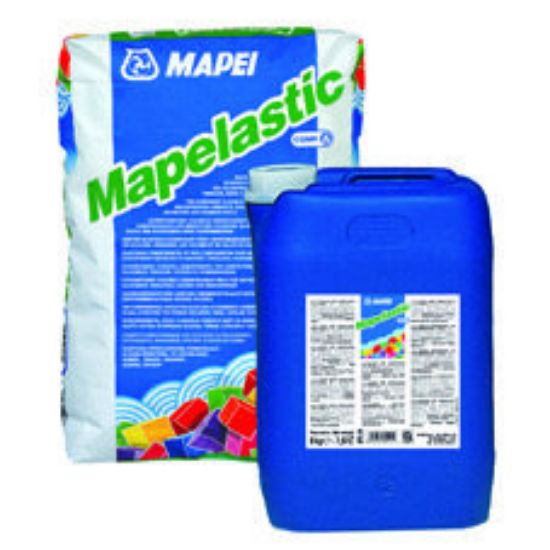 Immagine di MAPELASTIC BICOMPONENTE ELASTICA PER L'IMPERMEABILIZZAZIONE COMPONENTE A SACCO DA 24 KG MAPEI