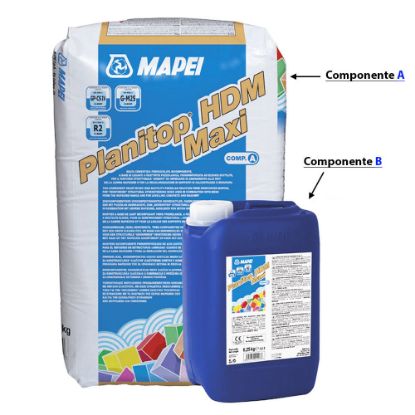 Immagine di PLANITOP HDM MAXI BICOMPONENTE PER IL RINFORZO STRUTTURALE ARMATO COMPONENTE A SACCO DA 25 KG MAPEI