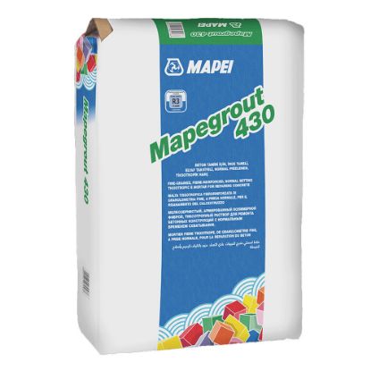 Immagine di MALTA MAPEGROUT 430 TISSOTROPICO FIBBRORINFORZATO PER IL RISANAMENTO DEL COPRIFERRO DELLE STRUTTURE IN CALCESTRUZZO SACCO DA 25 KG MAPEI
