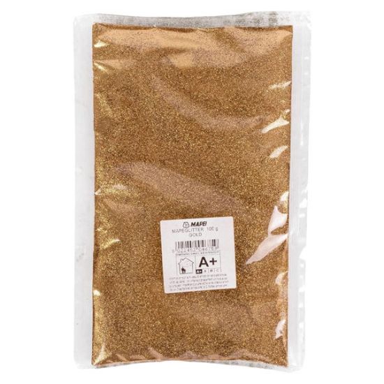Immagine di BUSTINA BRILLANTINI PER STUCCHI MAPEGLITTER GOLD MAPEI
