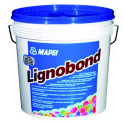 Immagine di ADESIVO EPOSSI-POLIURETANICO PER LEGNO LIGNOBOND SCURO 10 KG MAPEI