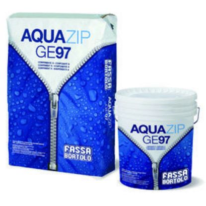 Immagine di GUAINA AQUAZIP GE97 COMPONENTE B IMPERMEABILIZZANTE PER INTERNI ED ESTERNI FUSTO DA 8,3 KG FASSA